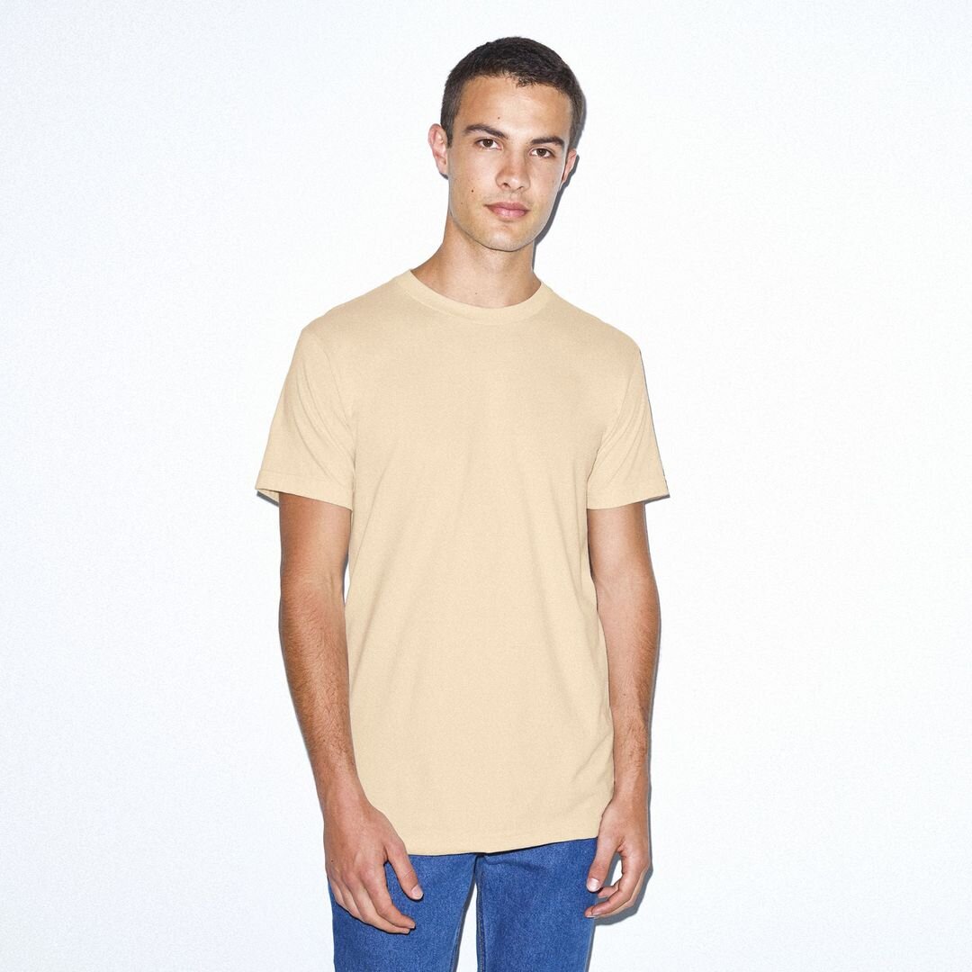 American Apparel Unisex Organic Fine Jersey Short Sleeve T-Shirt