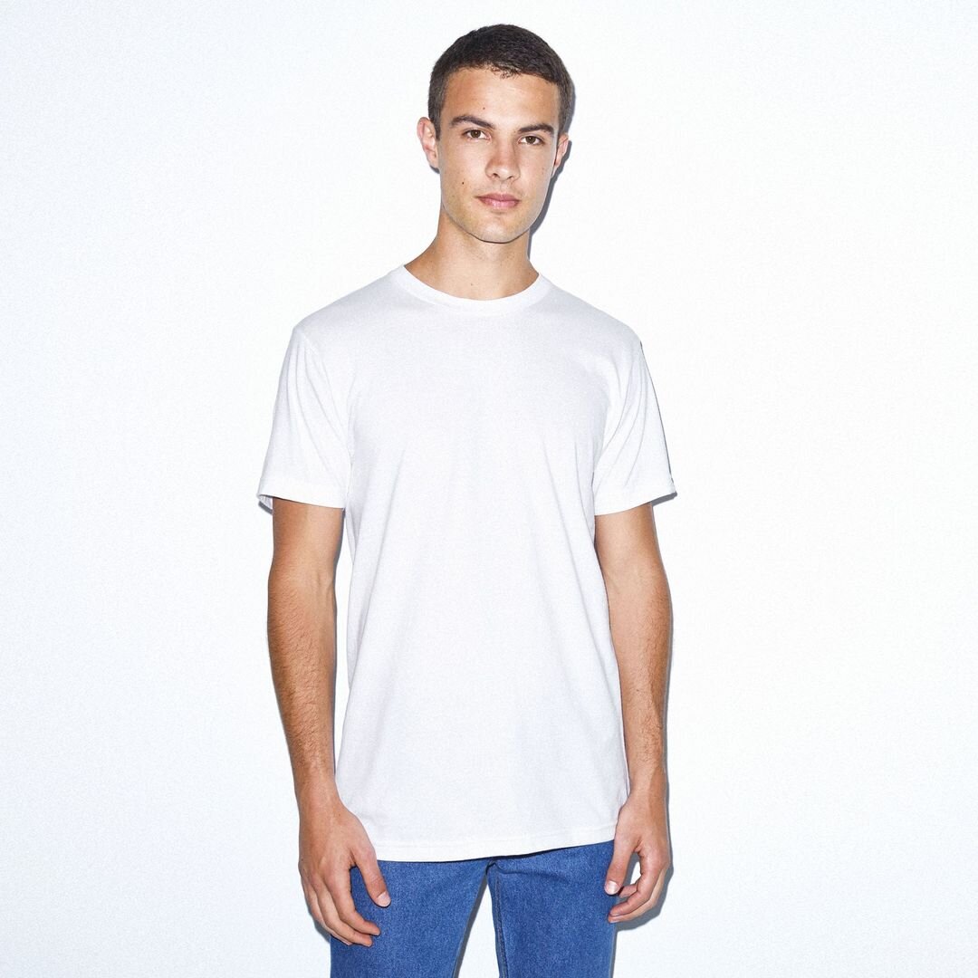 American Apparel Unisex Organic Fine Jersey Short Sleeve T-Shirt