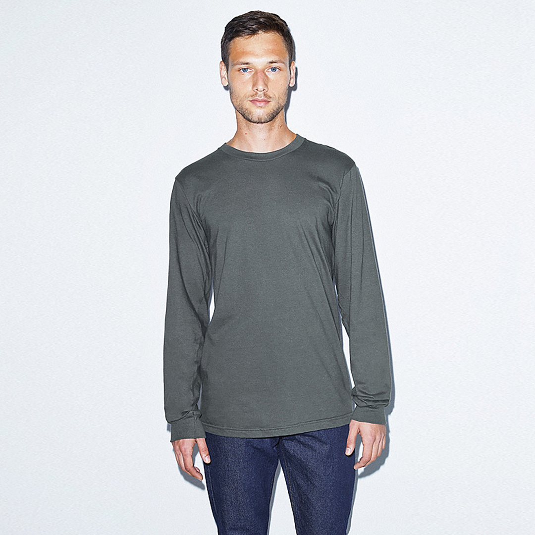 American Apparel Unisex Fine Jersey Long Sleeve T-Shirt