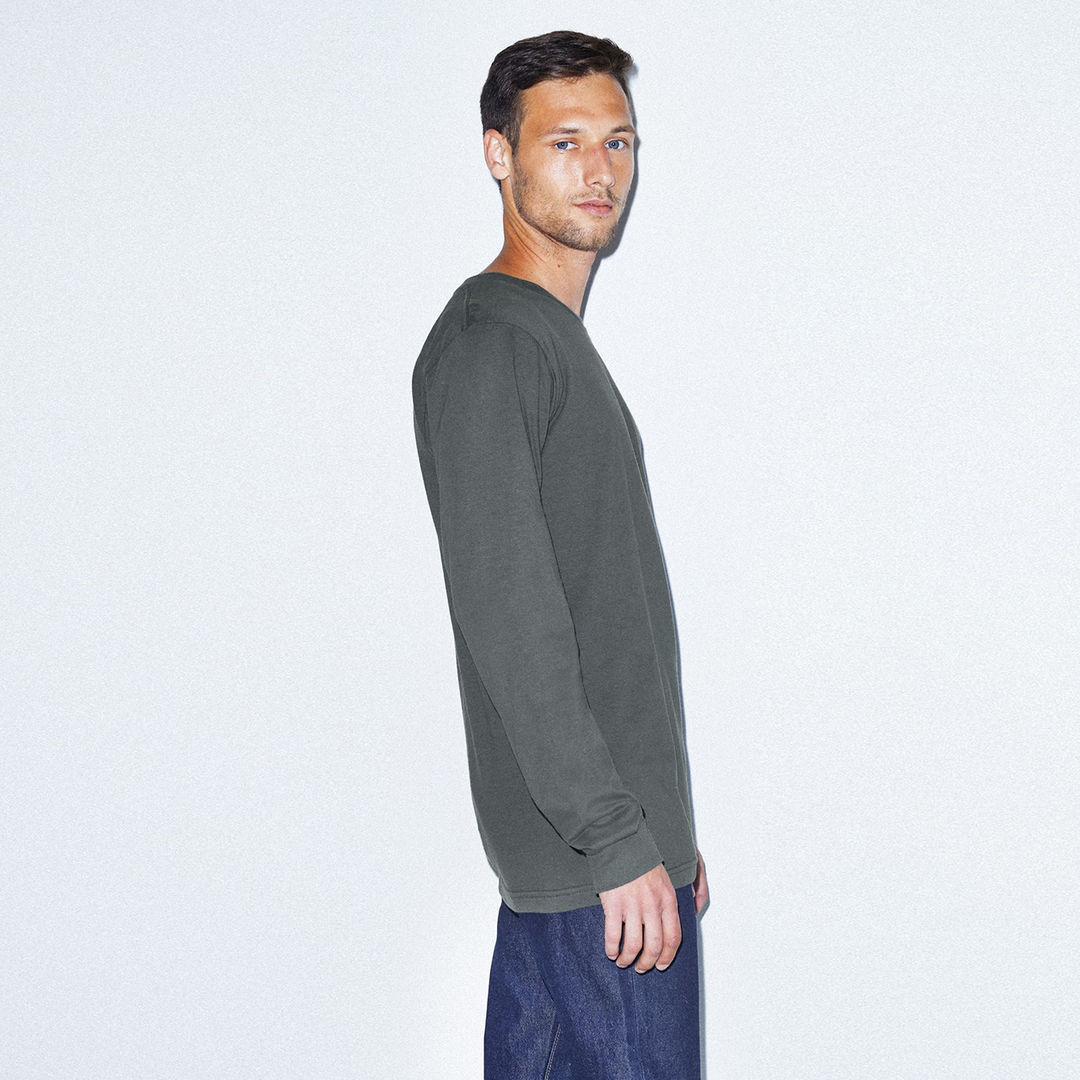American Apparel Unisex Fine Jersey Long Sleeve T-Shirt