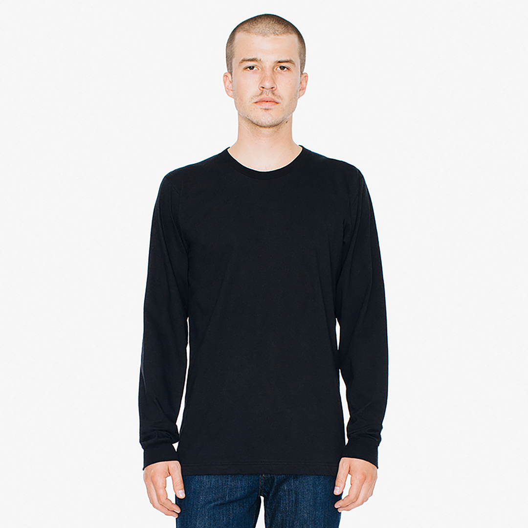 American Apparel Unisex Fine Jersey Long Sleeve T-Shirt
