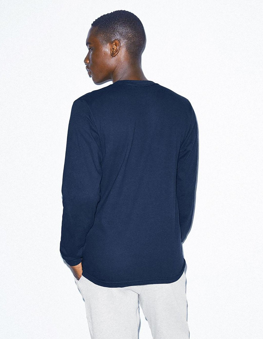 American Apparel Unisex Fine Jersey Long Sleeve T-Shirt
