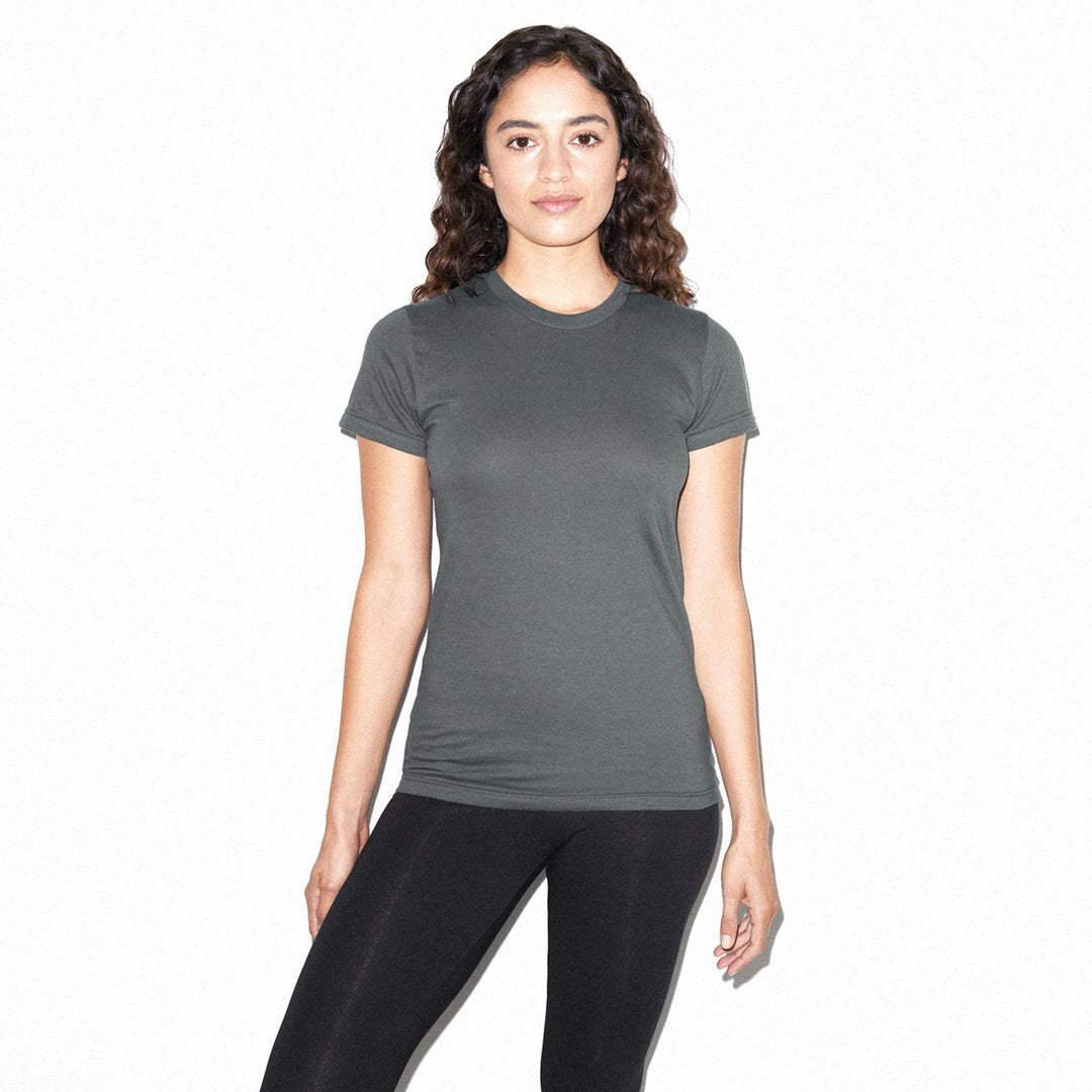 American Apparel Ladies’ Fine Jersey Short Sleeve T-Shirt
