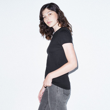 American Apparel Ladies’ Fine Jersey Short Sleeve T-Shirt