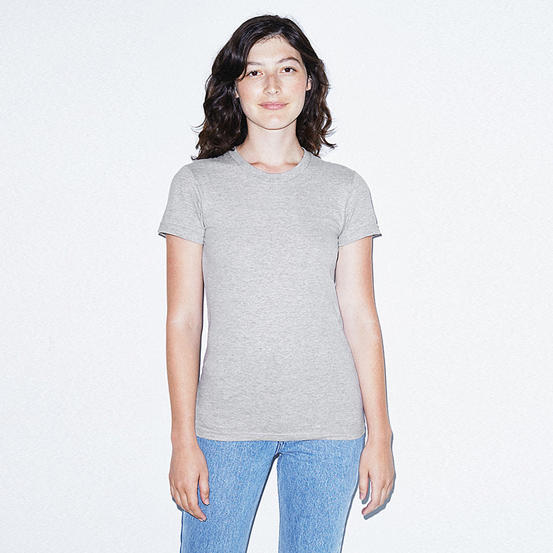 American Apparel Ladies’ Fine Jersey Short Sleeve T-Shirt