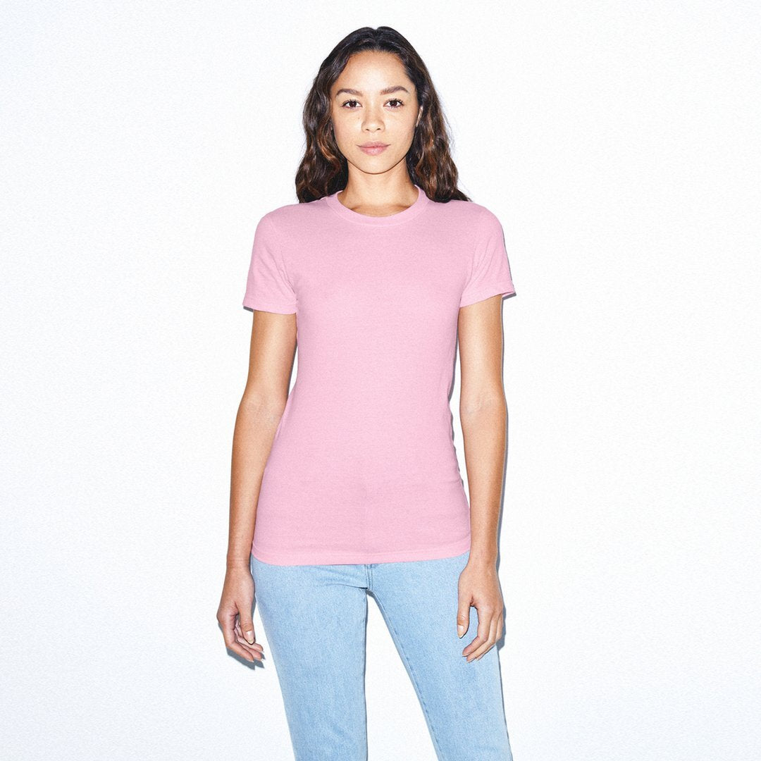 American Apparel Ladies’ Fine Jersey Short Sleeve T-Shirt