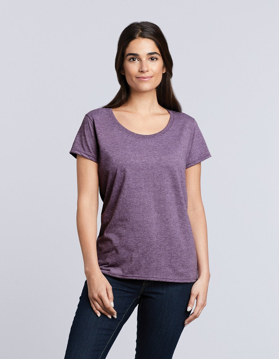 Gildan Softstyle Ladies’ Deep Scoop T-Shirt