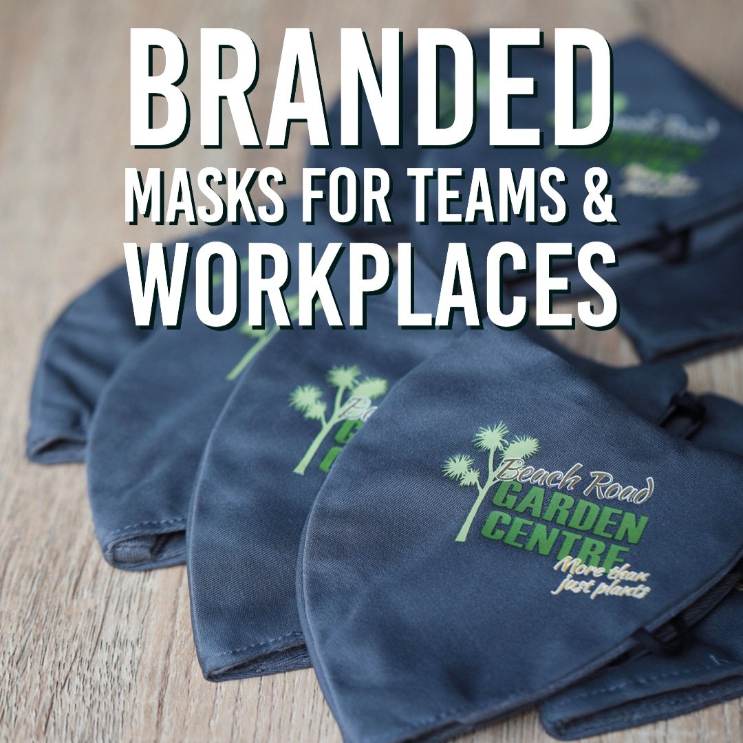 Custom Branded Precau Re-useable Protective Mask - sets of 10
