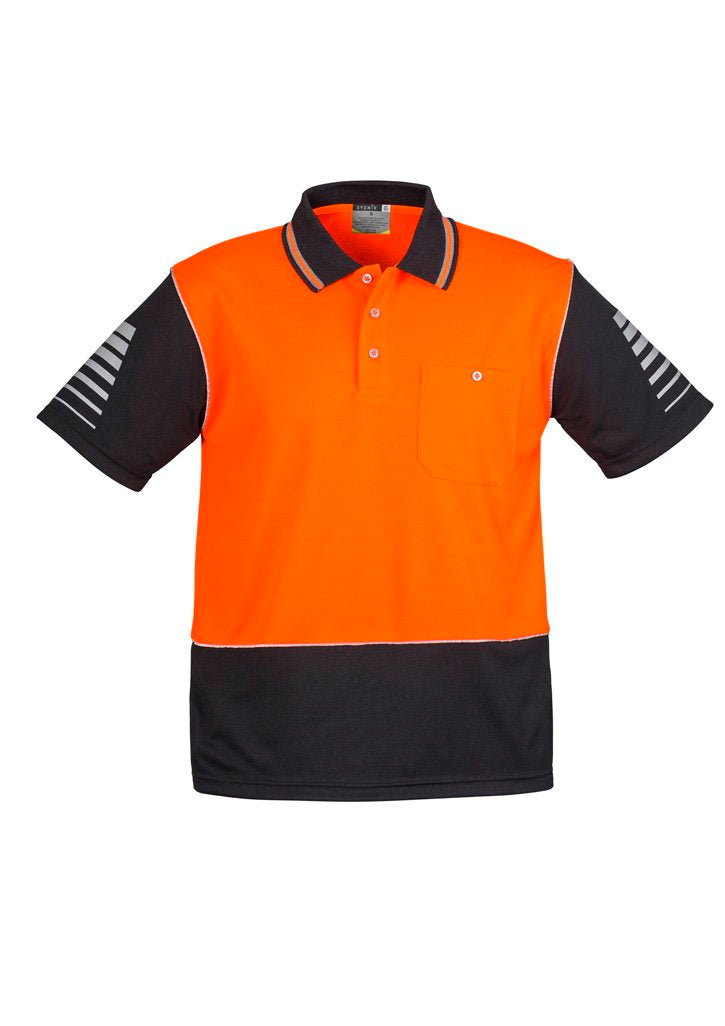 SYSMIK - MENS HI VIS ZONE POLO (ZH236)