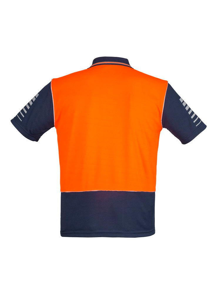 SYSMIK - MENS HI VIS ZONE POLO (ZH236)
