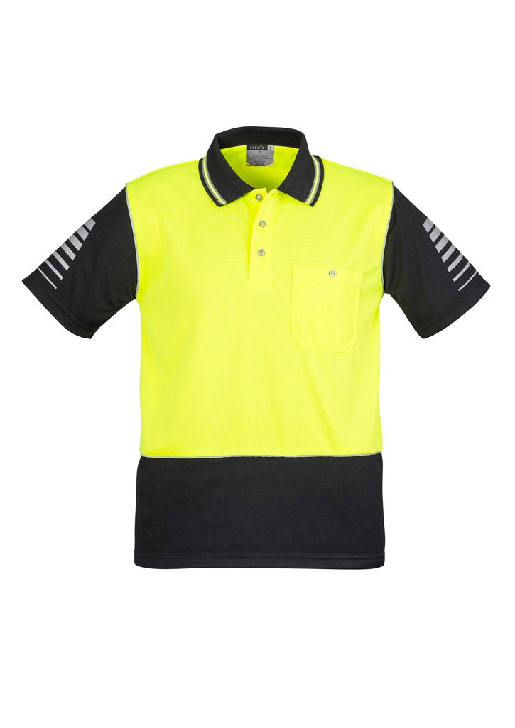 SYSMIK - MENS HI VIS ZONE POLO (ZH236)