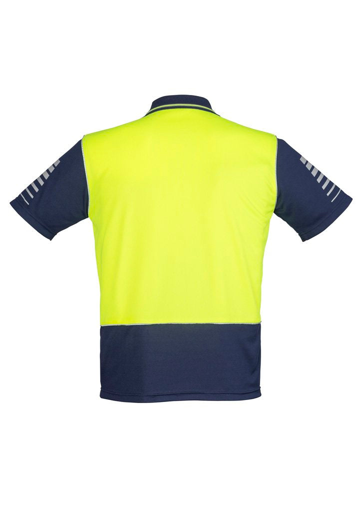 SYSMIK - MENS HI VIS ZONE POLO (ZH236)