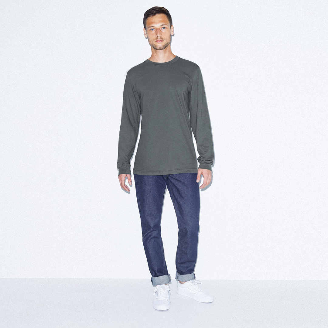 American Apparel Unisex Fine Jersey Long Sleeve T-Shirt