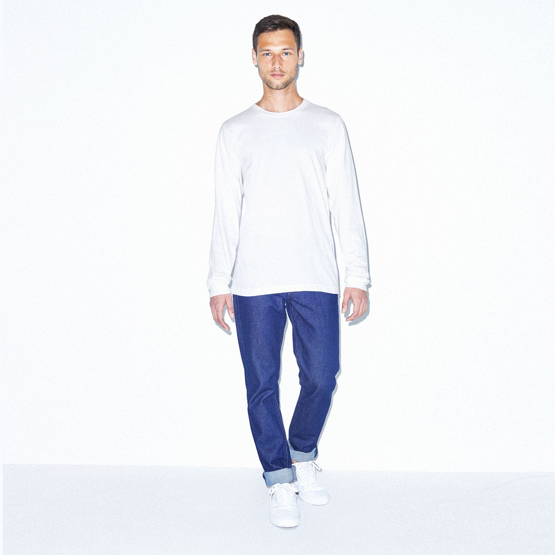 American Apparel Unisex Fine Jersey Long Sleeve T-Shirt