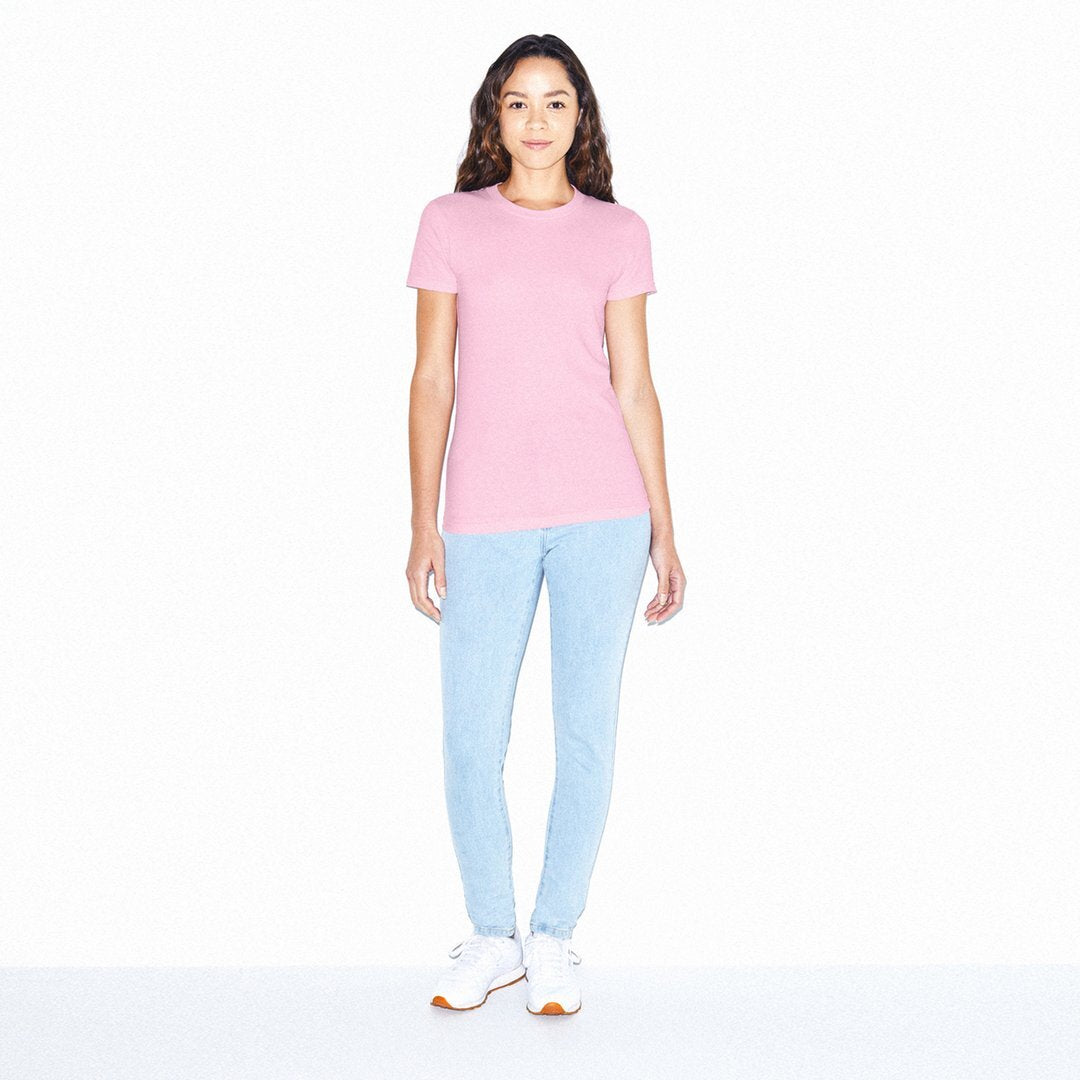 American Apparel Ladies’ Fine Jersey Short Sleeve T-Shirt