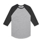 ASColour - 3/4 Raglan Tee - Mens