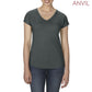 Anvil Ladies’ Tri-Blend V-Neck T-Shirt