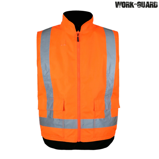 Reversible Fleece Lined Safety Vest – Day/Night