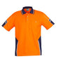 SYSMIK - MENS HI VIS SQUAD SHORT SLEEVE POLO (ZH237)