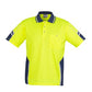SYSMIK - MENS HI VIS SQUAD SHORT SLEEVE POLO (ZH237)