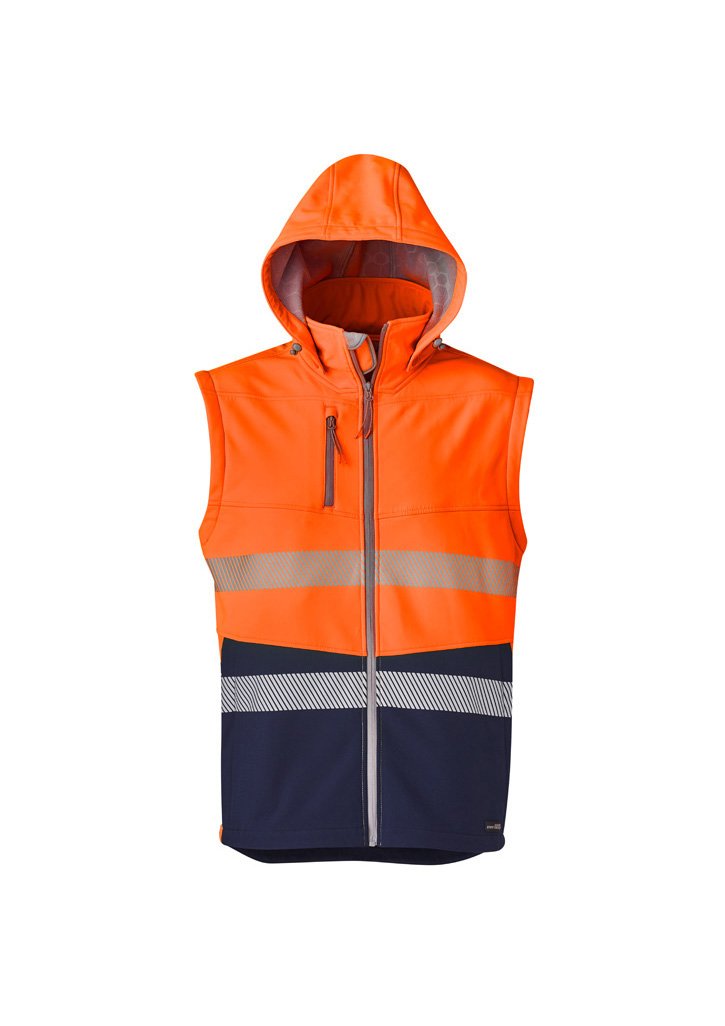 SYSMIK - 2 IN 1 STRETCH SOFTSHELL TAPED JACKET  (ZJ453)