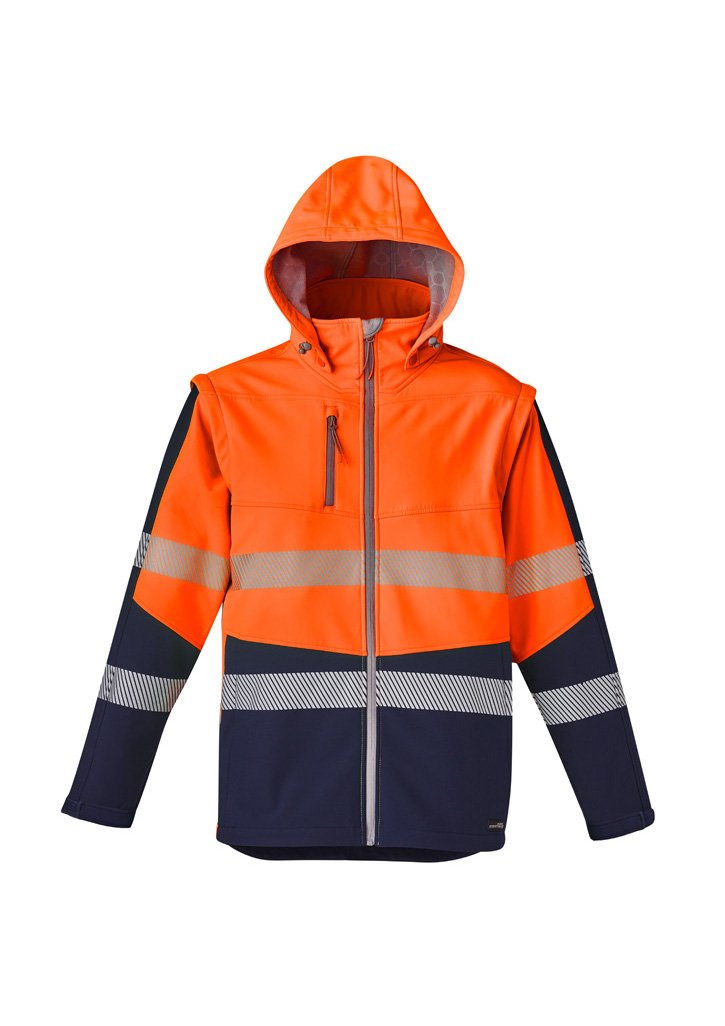 SYSMIK - 2 IN 1 STRETCH SOFTSHELL TAPED JACKET  (ZJ453)