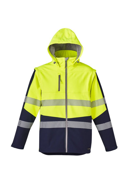 SYSMIK - 2 IN 1 STRETCH SOFTSHELL TAPED JACKET  (ZJ453)