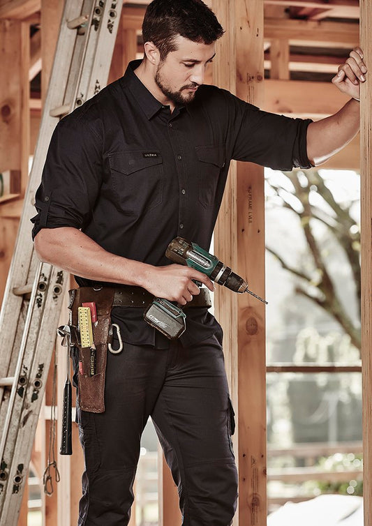 Mens Rugged Cooling LS Shirt ZW400